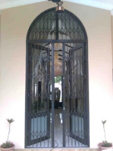 custom security doors
