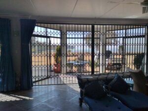 modern security gate